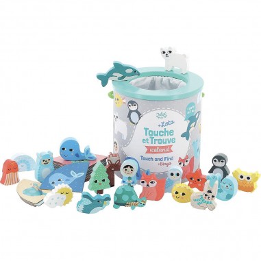 Touche et trouve Iceland Michelle Carlslund - Vilac