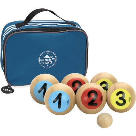 Jeu de pétanque 1, 2, 3 - sur la boutique - Vilac
