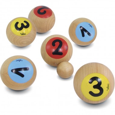 Jeu de pétanque 1, 2, 3 - sur la boutique - Vilac
