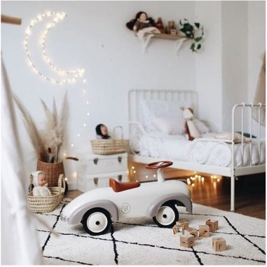 Porteur bébé voiture Baghera Speedster Silk Grey