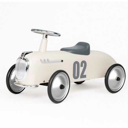 Porteur bébé Baghera - Roadster Blanc Ivoire