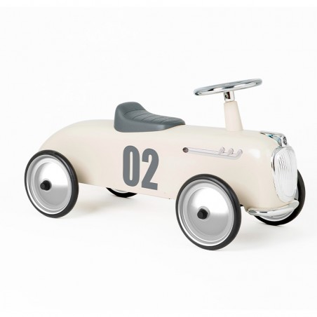 Porteur bébé Baghera - Roadster Blanc Ivoire
