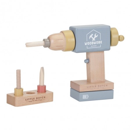 Perceuse jouet en bois - Little Dutch