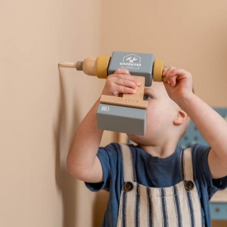 Perceuse jouet en bois - Little Dutch