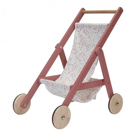 Poussette pour poupée en bois Fsc - Little Dutch