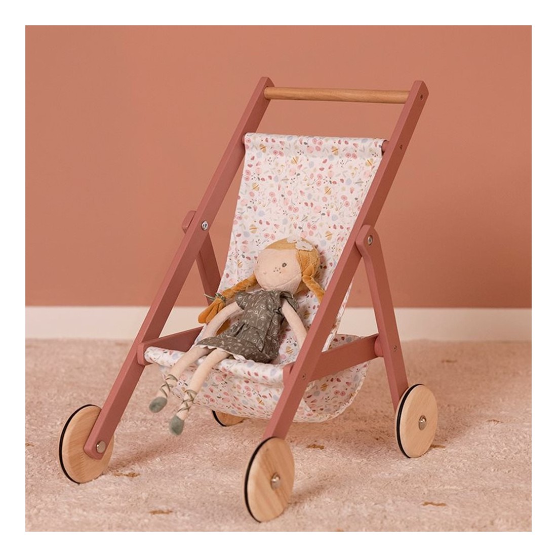 Chaine en bois fillette, jouet bébé à accrocher à la poussette, 45cm achat  vente écologique - Acheter sur