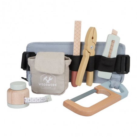 Ceinture outils & gants brico'kids