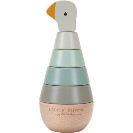 Jouet à empiler en bois Little Goose - Little Dutch