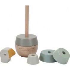 Jouet à empiler en bois Little Goose - Little Dutch 2