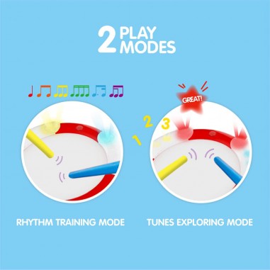 Mon tambour lumineux interactif - Hape - Un jeu Hape - Hape Toys