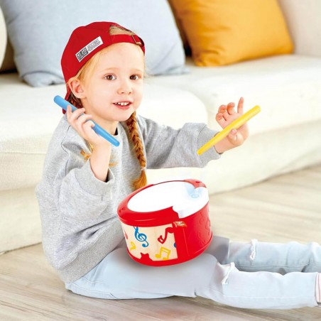 Mon tambour lumineux interactif - Hape - Un jeu Hape - Hape Toys