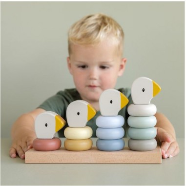 Famille d'oie à empiler - Little Dutch