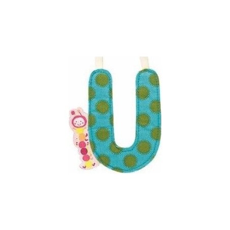 U lettre en tissu
