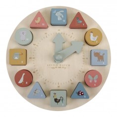 Horloge Puzzle à ? - Little Dutch