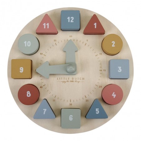 Horloge Puzzle à ? - Little Dutch