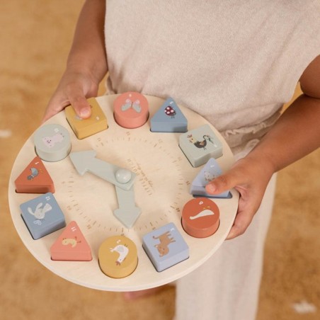 Horloge Puzzle à ? - Little Dutch