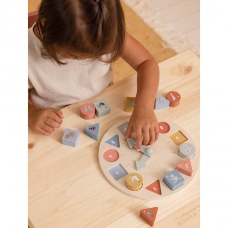 Horloge Puzzle à ? - Little Dutch