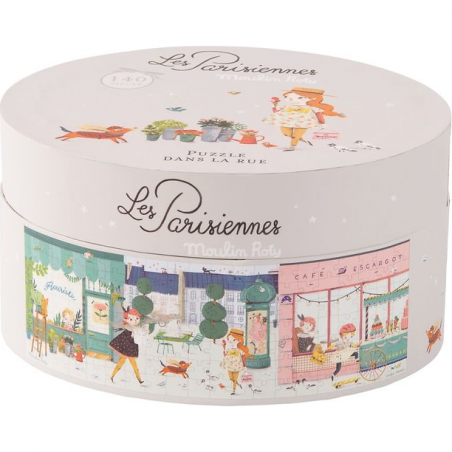 Puzzle 140 pièces dans la rue les parisiennes moulin roty