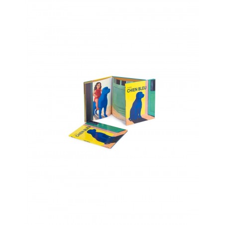 Livre Chien bleu L'école des loisirs Moulin Roty