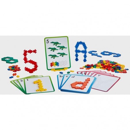 Kit découverte 600 pièces Abc&123 Plus Plus