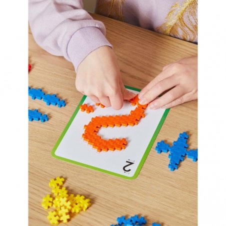 Kit découverte 600 pièces Abc&123 Plus Plus