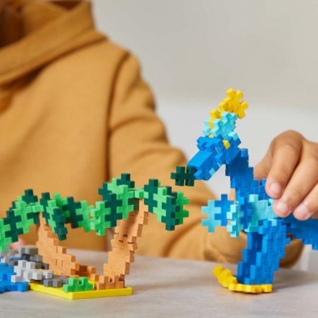 Kit découverte dinosaures 500 pièces Plus Plus