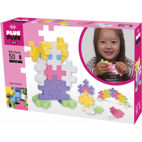 Boite de 50 pièces jeu de construction Plus Plus