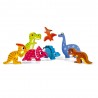 Chunky Dinosaures - Puzzle en bois - 7 dinos - dès 18 mois by Janod