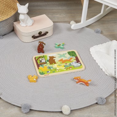 Chunky Puzzle Forêt 7 pièces : Puzzles en bois premier âge - Janod