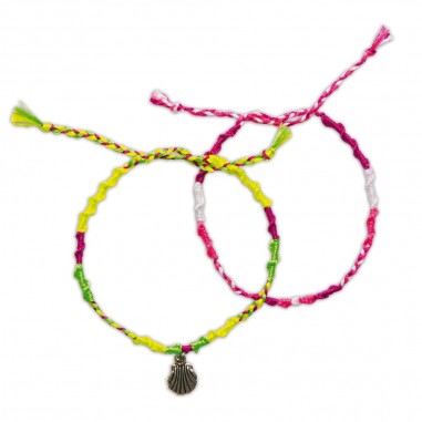 Bracelets brésiliens fluo à créer - Les ateliers bijoux - Janod