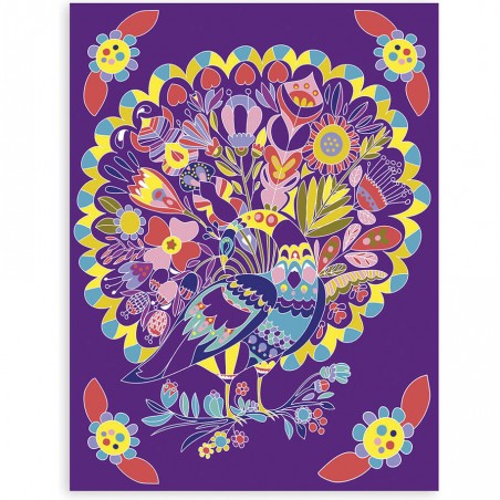 Les Ateliers du Calme : Coffret Multi-Activités Scratch Art - Janod
