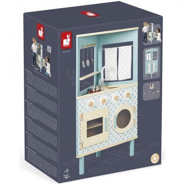 Cuisine trio - Jeu d'imitation en bois - Janod