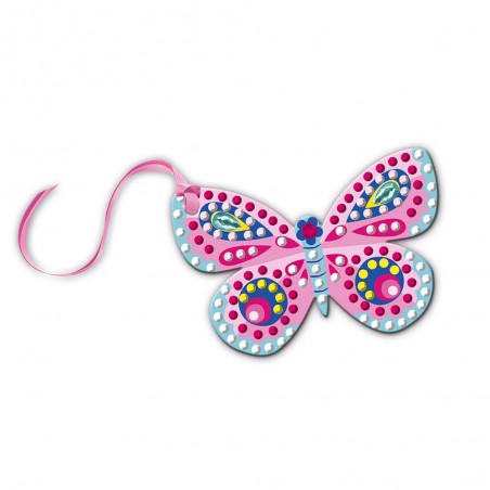 Activités manuelles pour enfant - Kit création déco avec pixel strass - Janod