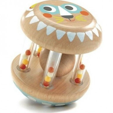 Hochet en bois "Babyshaki" - Djeco