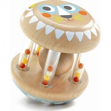 Hochet en bois "Babyshaki" - Djeco