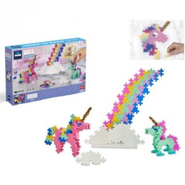 Kit découverte licornes 275 pièces Plus Plus