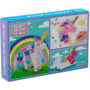 Kit découverte licornes 275 pièces Plus Plus