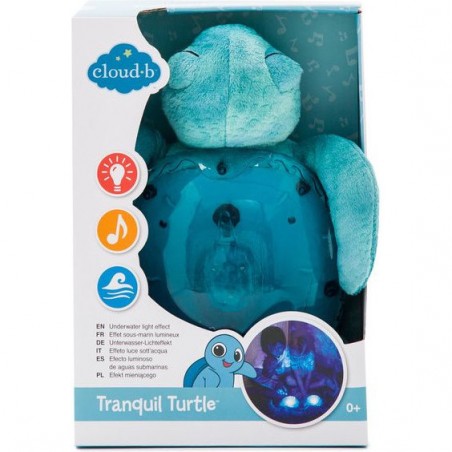 Veilleuse musicale à projection Tranquil Turtle - Cloud B