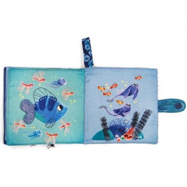 Livre tissu d'activités - Les aventures de Paulie - Moulin Roty