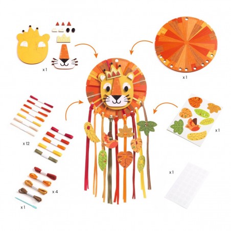 Attrape-rêve à créer Petit lion - Do it Yourself - Djeco