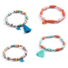 Perles papier et bracelets à créer Pop et acidulés Diy - Djeco 2
