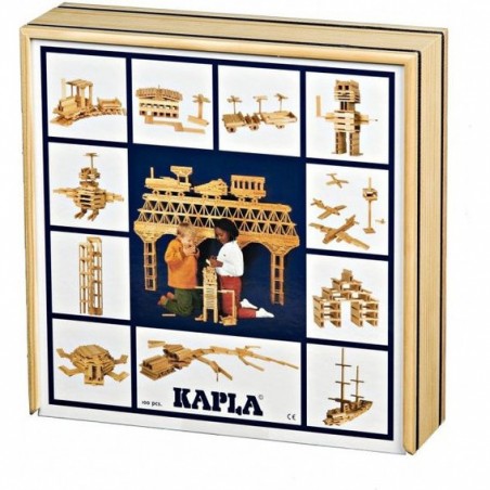 Boite de 100 planchettes Kapla