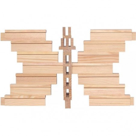Boite de 100 planchettes Kapla