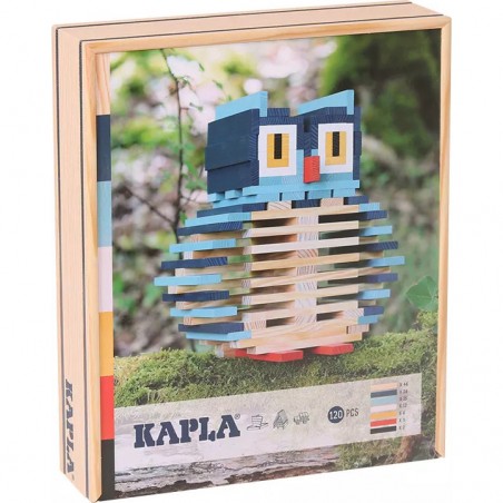 Construction en bois chouette 120 planchettes - Kapla