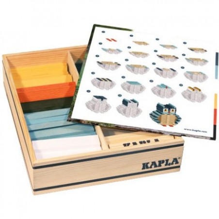 Construction en bois chouette 120 planchettes - Kapla