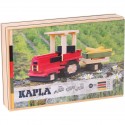 Coffret tracteur 155 planchettes coloris naturel et colores - Kapla