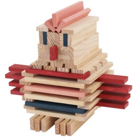 Boîte de 200 briques KAPLA Blocs de construction en bois
