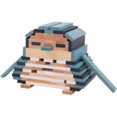 Baril Hiver de 200 planchettes - Jeu de construction - Kapla 2