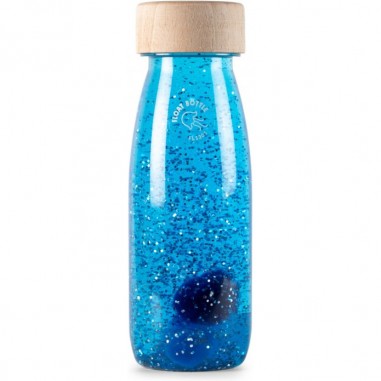 Bouteille sensorielle Float bleue - Petit Boum