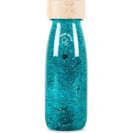Bouteille sensorielle Float turquoise - Petit Boum